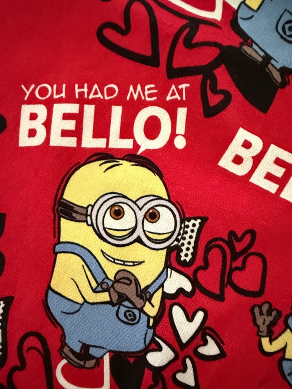 Minion print Scrub tops - Picture 13 of 16